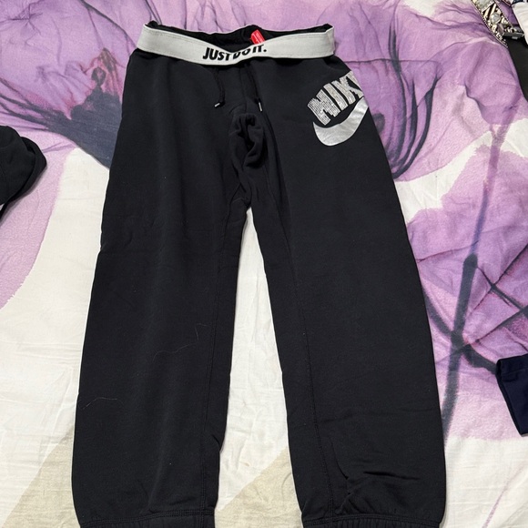 Nike Pants - Nike Kids Black and Gray Joggers